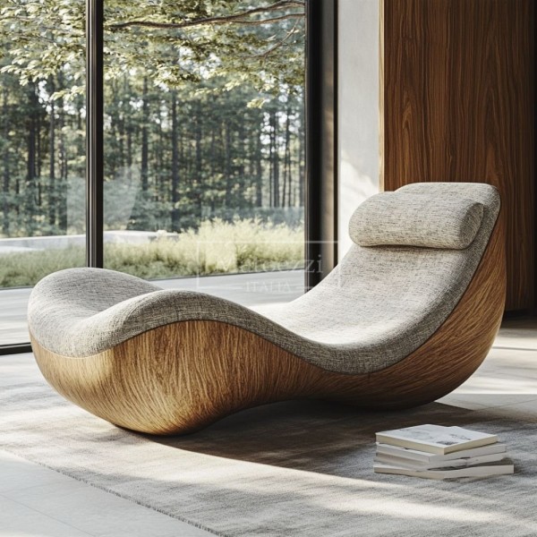 Modern Style Living Room Solid Wood Sofa Chair Lounge Accent Chair Recliner for Home Office Apartment Hotel Furniture Set