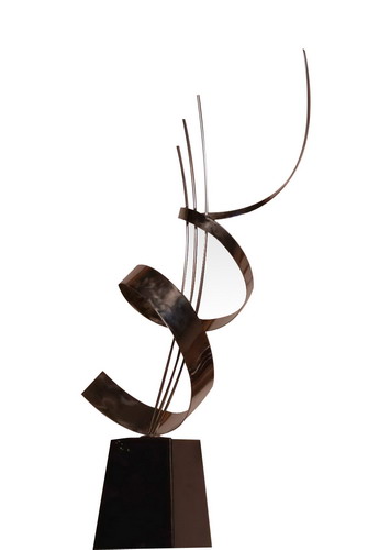 9204 Handmade metal Stand, hand worked Table Tops