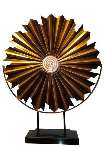 9207 Handmade metal Stand, hand worked Table Tops