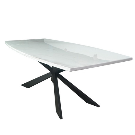 CT00164 tempered glass stainless steel gold end table for weddi