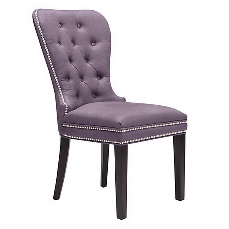 DC00238 High quality wood and polyester fabric dining chairs