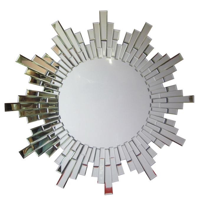 8193 Modern wall mirrors with full glass for hotel decorations