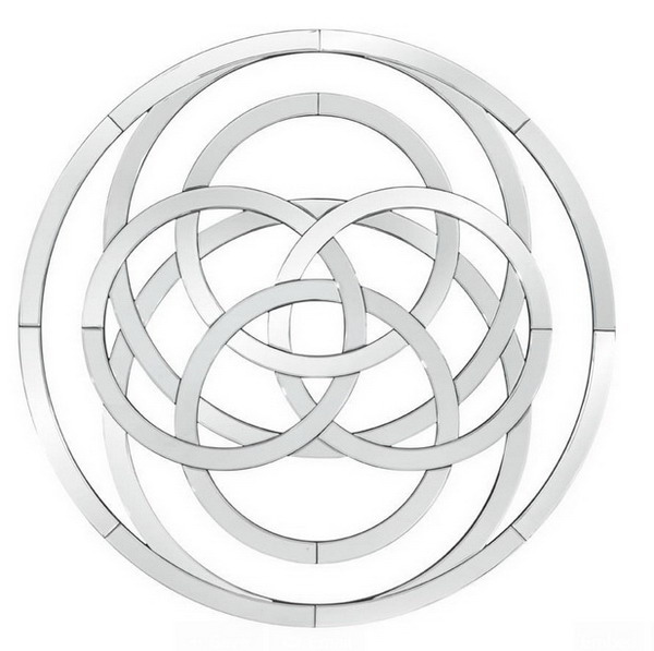83237 Decorative venetian wall mirror for hotels decoration