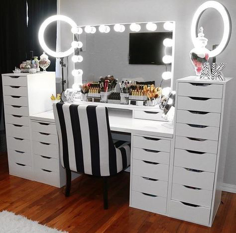 640165 FACTORY WHOLESALE CUSTOMIZATION HOLLYWOOD MAKE UP MIRROR