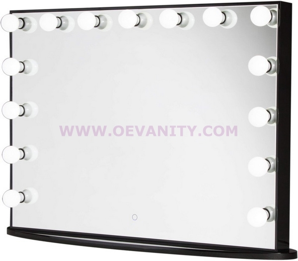 640004 Diamond XL Mirror Finish Hollywood Makeup Mirror Dimmable