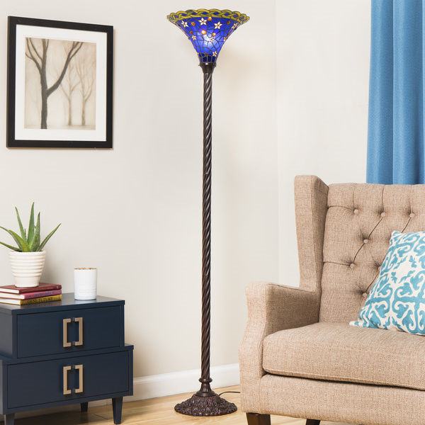 6610305 wooden tripod floor lamp