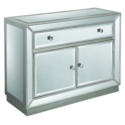 610003 Modern mirrored drawer cabinets chest