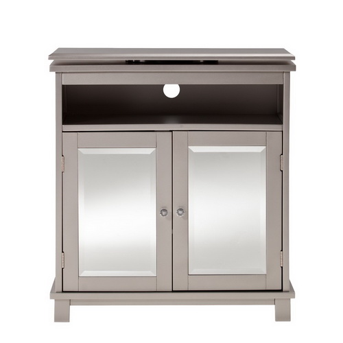 610212 bedroom furniture mirrored chest of drawers