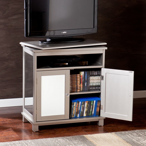 610336 vintage industrial mirrored cabinet
