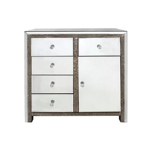 610474 wooden cabinet with drawer chest
