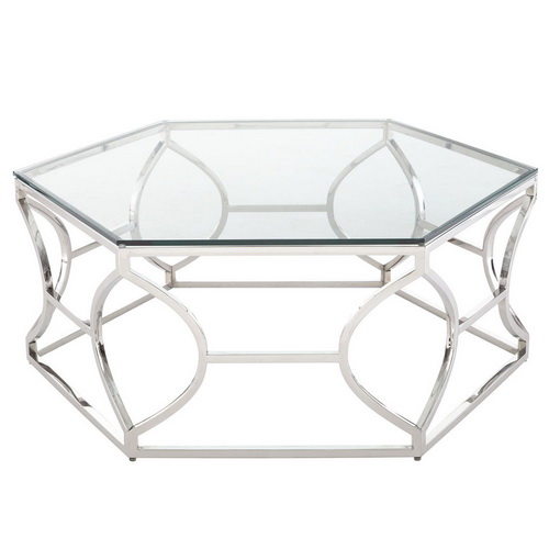 620058 Modern mirrored coffee table