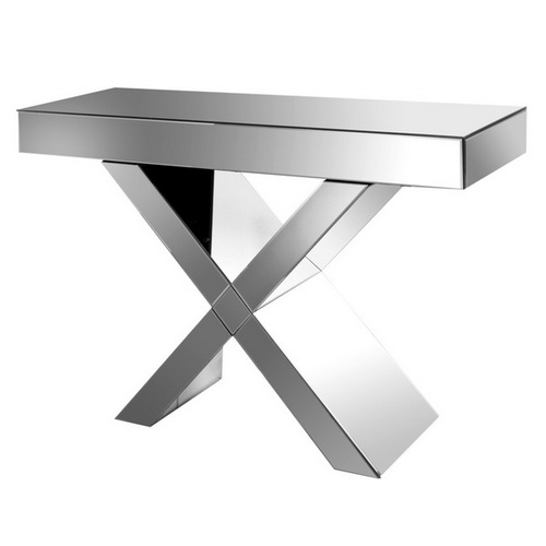 630004 Modern mirrored console table