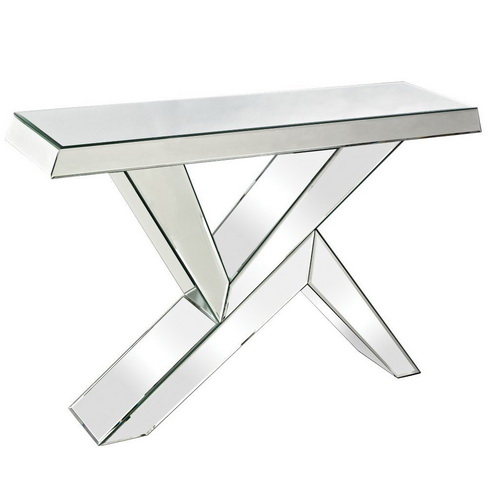 630005 Modern mirrored console table