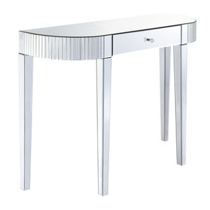 630124 modern mirrored console table