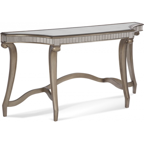 630224 luxury mirrored console table