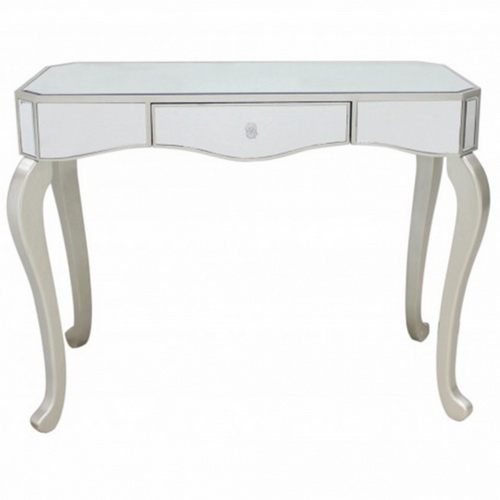 630311 glass console table mirrored console table