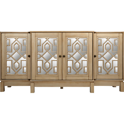 660011 Modern mirrored sideboard