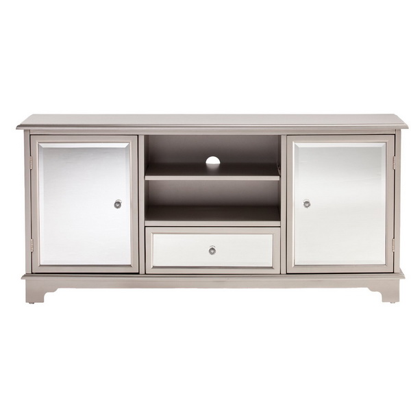 660016 Modern mirrored sideboard