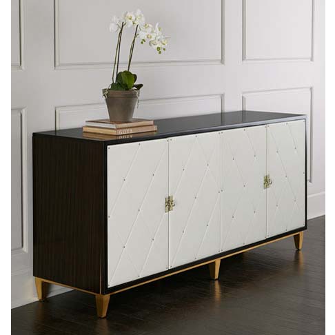 660022 Modern mirrored sideboard