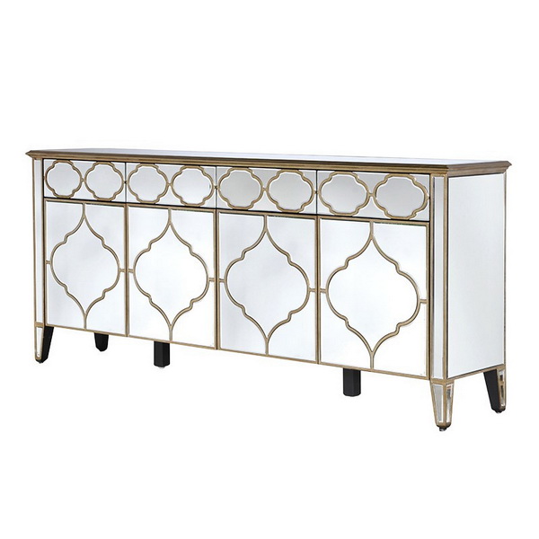 660038 French style display cabinet