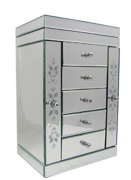 690025 mirrored Jewelry Box