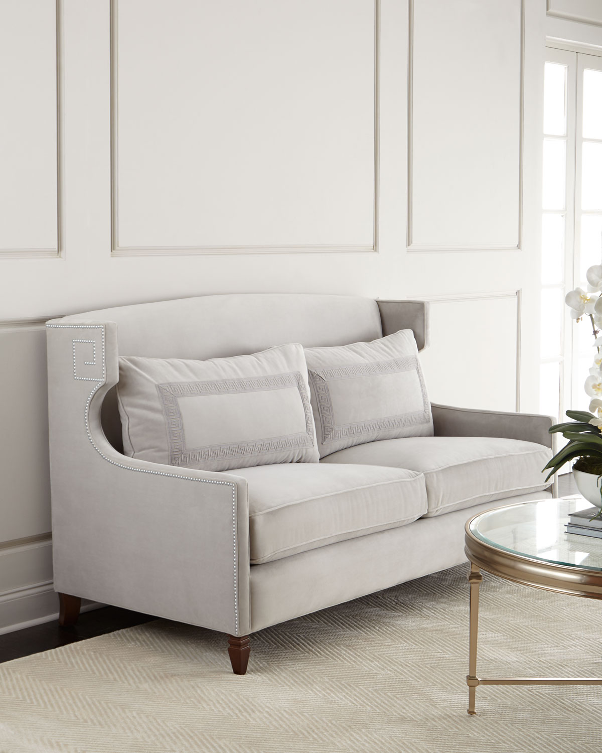 SFM00047 upholstered small sofa furniture