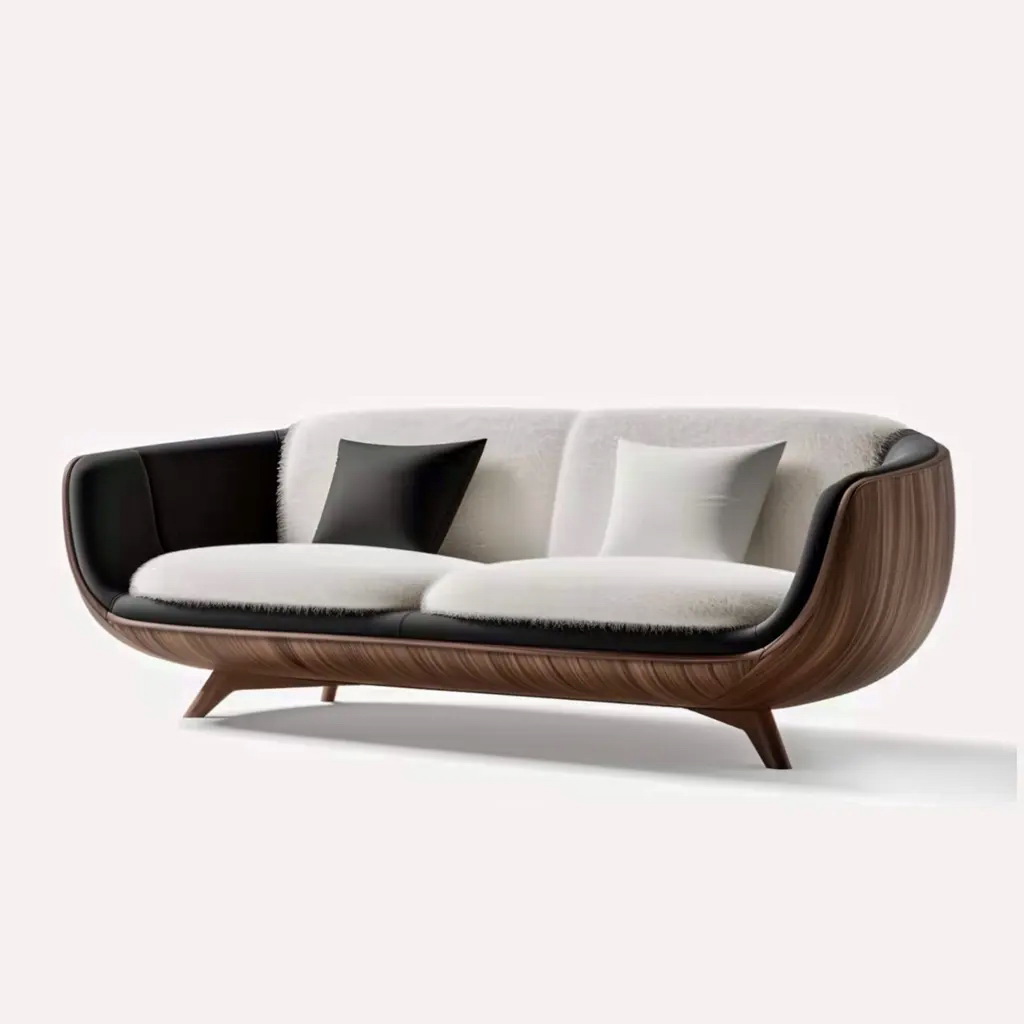MA0031 Solid wood Matoezzi Modern Style Luxury Fabric Wooden lou