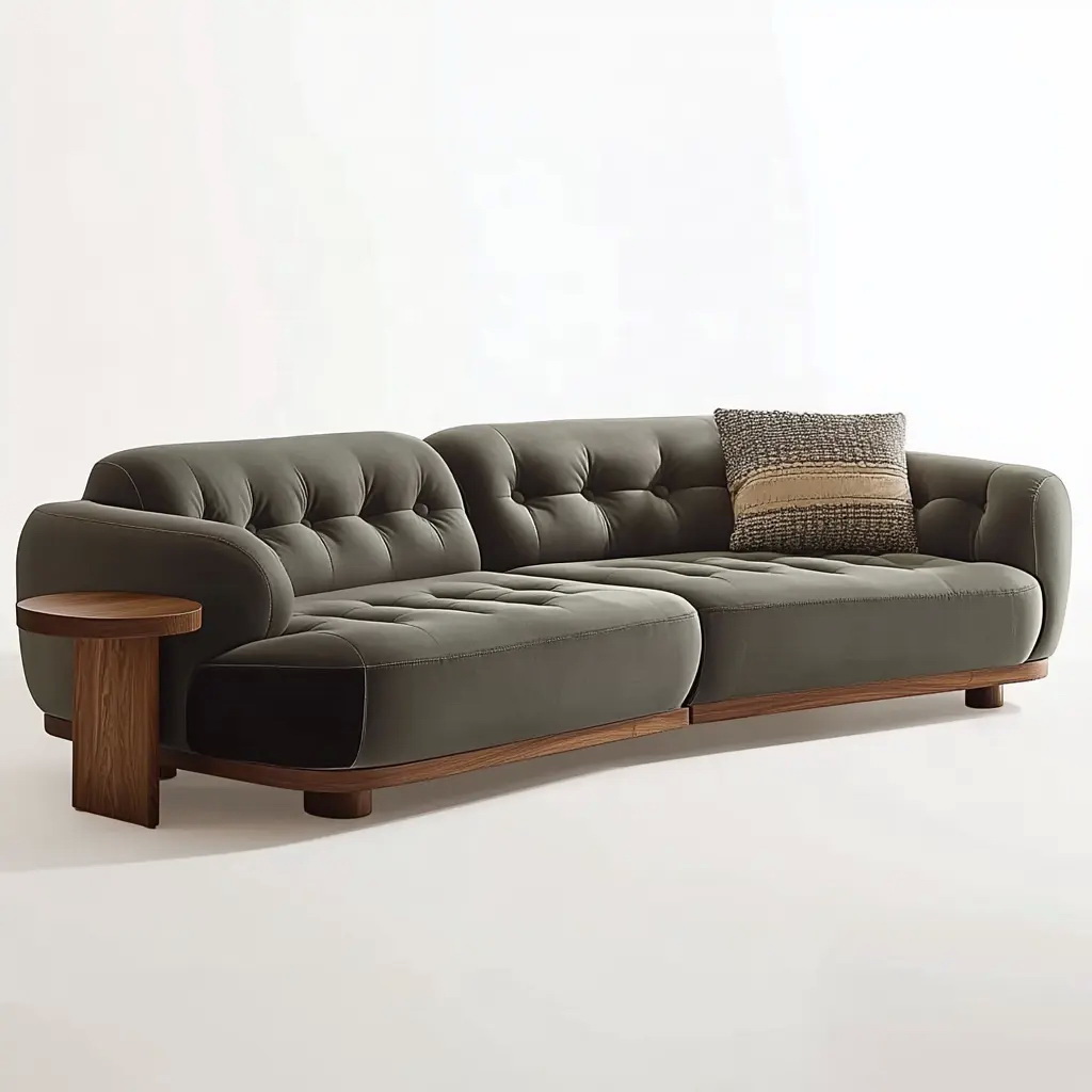 MA0044 Customizable European Style Modern Reclining couch