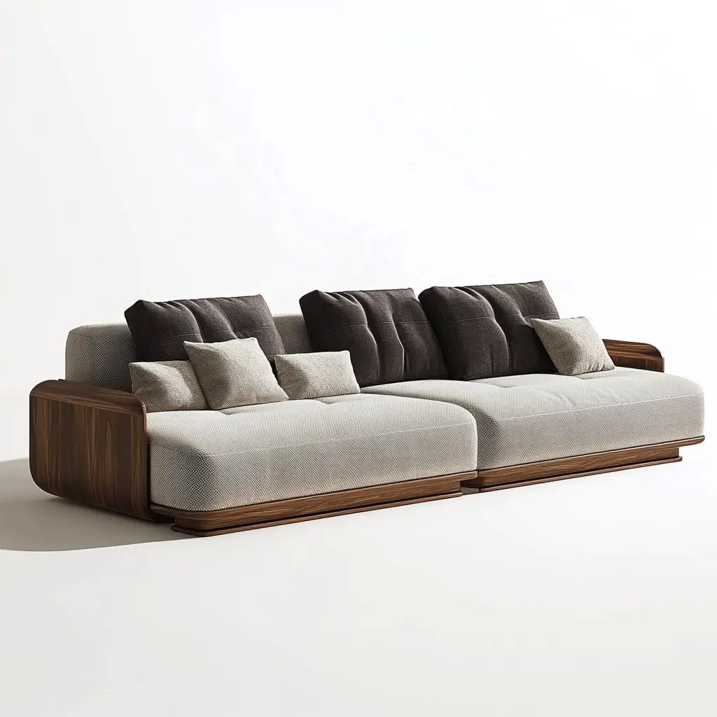 MA0053 Customizable European Style Modern Reclining couch