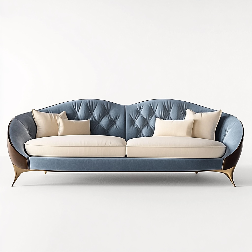 MA0056 Customizable European Style Modern Reclining couch