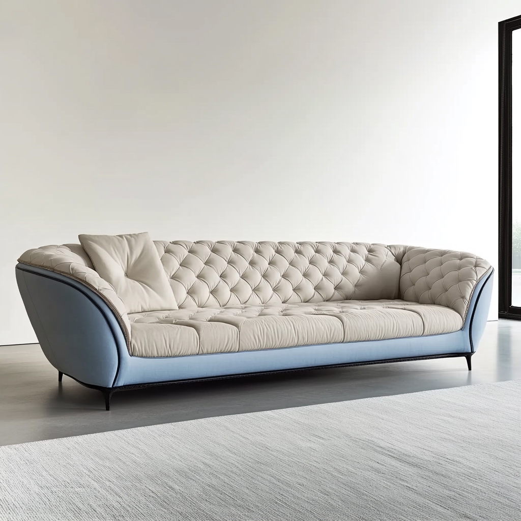 MA0085 Customizable European Style Modern Reclining couch