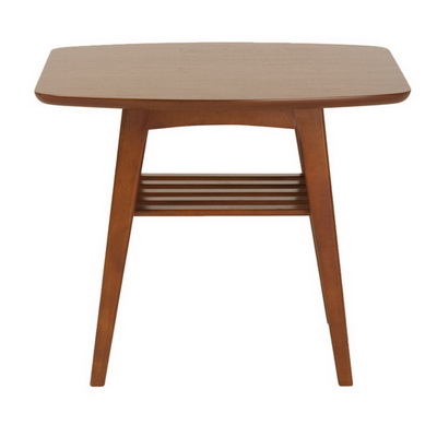ET00340 Steel end table with marble tops/tempered glass